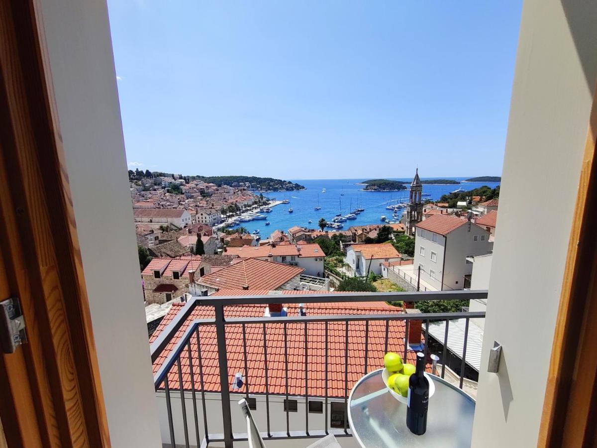 Brand New Apt W Balcony & Perfect Seaview At Center Хвар Екстериор снимка